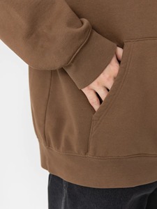 Sudadera con Capucha 100% Algodón Totalmente Personalizable, Ropa de Invierno de Alta Calidad, Secado Rápido, Transpirable, Tinte Liso para Hombre, MOQ Bajo - Product Image 3