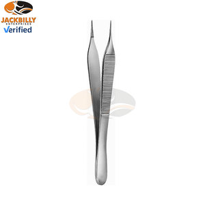 Pince à dissection JACKBILLY Adson Brown Pince à tissus anatomiques Pince à pansement à usage unique Instruments chirurgicaux de précision - Product Image 4
