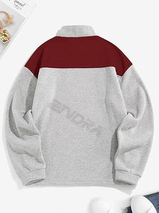 เสื้อสเวตเตอร์มีฮู้ดสำหรับผู้ชายสีพื้น280gsm หลวมคอลเล็คชั่นฤดูหนาวฤดูใบไม้ผลิ2024 - Product Image 2