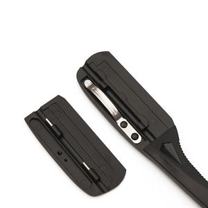 Navaja de Afeitar Profesional Plegable, Navaja de Barbero de un Solo Filo, Cuchillas Reemplazables, Navaja de Afeitar para Hombre - Product Image 1