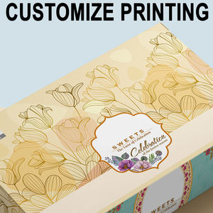 Fancy Laser personalizar Logo impresión amor corazón papel novia y novio boda caramelo dulce regalo caja de embalaje - Product Image 3