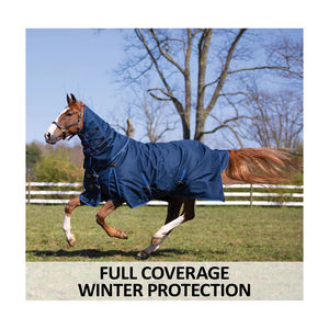 Tapis de cheval de participation de haute qualité avec produit de vente chaud de cou attaché - Product Image 2