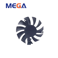 Mega 6010 50mm kipas braket segitiga bulat, kipas pendingin tanpa bingkai 60mm untuk Server
