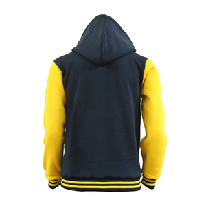 100% Polyester Hiver Doudoune Veste pour Hommes Léger Rembourré Coupe-Vent Grand Power Industries CollegeBaseballjacket pour hommes - Product Image 5