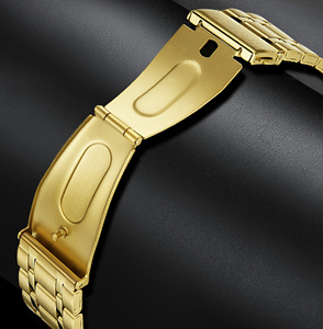 STAR RUDDER 566ML Day Calendar <strong>Wrist</strong> <strong>Watch</strong> for Women,men Classic Stainless Steel Gold Dial <strong>Wrist</strong> <strong>Watch</strong>,<strong>couple</strong> Quartz <strong>Watch</strong> <strong>Set</strong> - Product Image 4