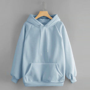 Sudaderas con capucha de gran tamaño de algodón bordado grueso sin cuerdas de fabricante de alta calidad con logotipo personalizado - Product Image 2