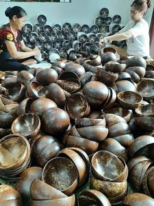 CHEAPEST Natural <b>Coconut</b> Shell Bowls From Vietnam-BEST SELLER Viet Fargimex Brand Disposable All Sizes - Product Image 5