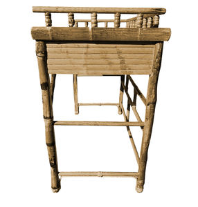 Serie Innovation, mesa de consola, enlace de cuerda de ratán Natural, hecho a mano, aumento cuadrado espacioso para cocina, Patio, Plaza, lugar - Product Image 3