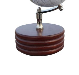 Làm bằng tay hiện đại cổ điển vật liệu đồng thau bản đồ thế giới hải lý toàn cầu đẹp nhà văn phòng trang trí cổ điển bản đồ thế giới đọc Địa Lý - Product Image 2