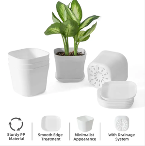 Macetas de plástico para exteriores personalizables de nueva calidad, macetas de PP para plantas al por mayor en Vietnam a precios competitivos - Product Image 5