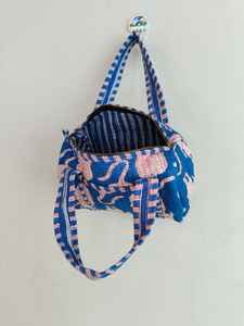 Magnifique sac à main en coton fait main au design intemporel, avec fermeture éclair florale, nouveau sac de voyage bohème, cadeau pour elle - Product Image 4