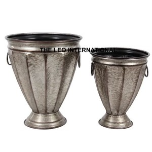 Aluminum Metal <b>Rectangle</b> Shape Shinny Polish <b>Planter</b> Fancy Style Luxury Handmade Hot Selling Highest Quality - Product Image 5