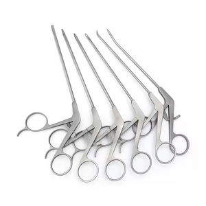 Pinces bipolaires européennes réutilisables droites pour neurochirurgie, à pointe baïonnette - Product Image 1