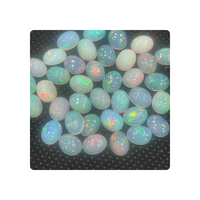 Opale naturelle éthiopienne 6x6mm cabochon - Haute qualité, respectueuse de l'environnement, certifiée par une tierce partie, Alif International Direct