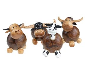 Regalo de coco hecho a mano de alta calidad Formas de animales talladas en Vietnam para decoración al por mayor - Product Image 5