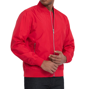 Nouvelle arrivée Automne Blouson bomber en toile de haute qualité pour hommes Couleurs et logo personnalisés Service OEM Respirant - Product Image 1
