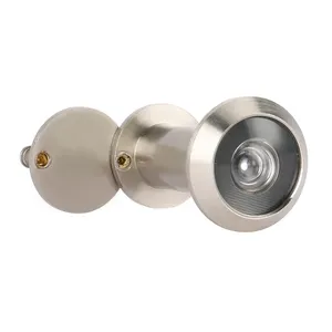 200 Degrees Wide Angle Anti-Skid Security Door Viewers Polished Chrome Brushed Copper Hidden Peephole Hd Glass Lens Door Viewers