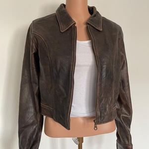 แจ็กเก็ตหนังแท้สำหรับผู้ชายและผู้หญิงแจ็กเก็ตหนังแท้100% คุณภาพระดับพรีเมียมสำหรับใส่ทำงานหรือใส่ลำลอง - Product Image 4