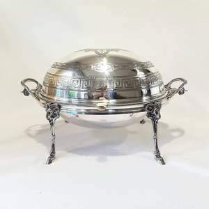Calentador de alimentos de acero inoxidable de lujo para buffet de boda de estilo árabe para banquetes y catering - Product Image 5