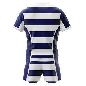 Tenues de rugby pour adultes, design personnalisé, 100% polyester, évacuation de l'humidité, prix d'usine, qualité supérieure, confortable - Product Image 3