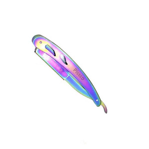 Navaja de Afeitar Recta de Acero Inoxidable de Alta Calidad, Navaja Recta para Barbería en Oferta - Product Image 3