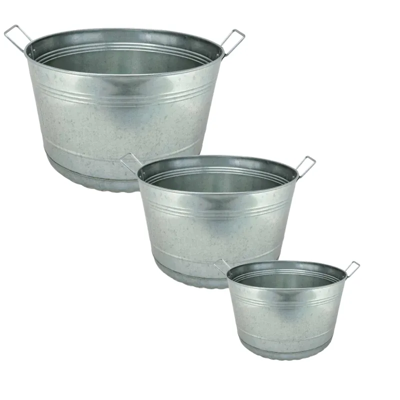 Quality Grade Biodegradable Planter Best selling Custom Size Metal Planter Flower Pots Exporter From India