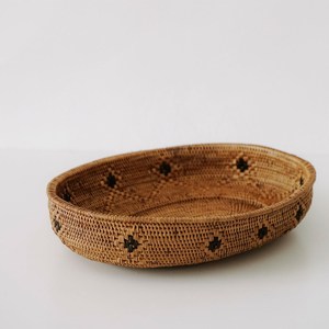 <b>Large</b> Round Rattan Handmade <b>Serving</b> <b>Bowl</b> Premium Eco-Friendly Natural Finish for Home and Kitchen Party Accessory - Product Image 4