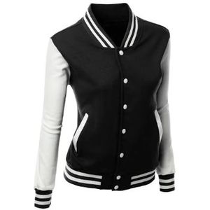 New Arrival Fashion Custom Embroidered Designer Emblems <b>Wool</b> Felt Leather Baseball Men's Varsity Jacket - Product Image 5