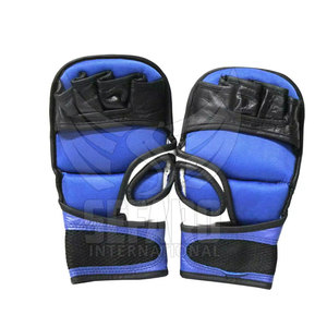 ถุงมือฝึกซ้อม MMA แบบครึ่งนิ้ว คุณภาพสูง ผลิตในปากีสถาน ลดราคาพิเศษทางออนไลน์ - Product Image 2