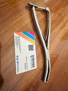 Abrazadera ortopédica Bohler de 15cm, instrumentos quirúrgicos, pinzas de hueso de acero inoxidable de calidad alemana, fuente de alimentación Manual - Product Image 3