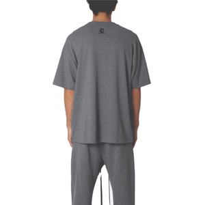 Fabricante de ropa al por mayor, camisetas de media manga personalizadas, ajuste relajado, Camiseta de algodón de tela orgánica 100% para hombres - Product Image 1