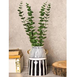 Vase en céramique multicolore, vase à fleurs en céramique artisanal indien, décoration de la maison, bureau et hôtel, design moderne, vase en céramique élégant - Product Image 6