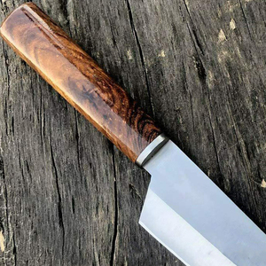 2025 nuevo cuchillo de cocina de Chef de hoja de acero inoxidable hecho a mano personalizado cuchillo Santoku forjado a mano con Funda de cuero puro - Product Image 3