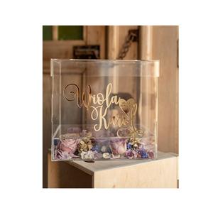 Newest design acrylic <b>card</b> <b>box</b> with prime quality customized shape <b>card</b> <b>box</b> <b>for</b> <b>wedding</b> <b>card</b> storage <b>box</b> in bulk - Product Image 2