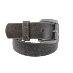 Cinturón de cuero para hombres Jeans Venta al por mayor Moda Casual Ajustable Pin Hebilla Cinturón de cuero genuino - Product Image 6