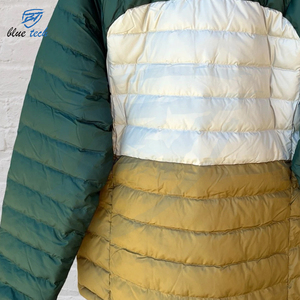 2025 Polyester Winter Custom Stand Collar High Quality Unisex Zip-Up Puffer <b>Jacket</b> with Waterproof Windproof Hooded Front Logo - Product Image 6