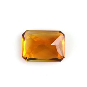 Haute qualité 100% naturel Citrine Quartz radiant en forme de facettes coupe cristal en vrac pour la fabrication de bijoux jaunes approvisionnement en vrac - Product Image 5