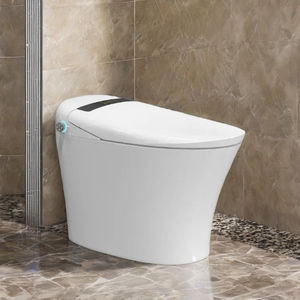 ABD Tarzı Akıllı Tuvalet Tek Parça Otomatik Yıkama Sistemli Isıtmalı Klozet Seramik Banyo Tankı Olmayan Bide Akıllı Tuvalet - Product Image 6