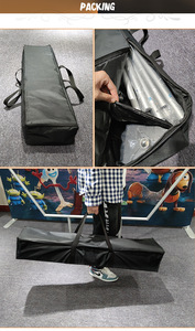 Portable Double-Sided Poster Display Stand <strong>Foldable</strong> Outdoor <strong>Photo</strong> <strong>Booth</strong> Backdrops Dye Sublimation Exhibition Trade Shows - Product Image 6