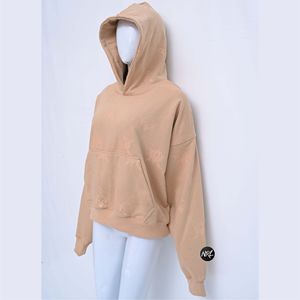 Vente en Gros de Qualité Supérieure 100% Coton Polaire Oversize Respirant Manches Longues Logo Personnalisé Pull Sweats à Capuche et Sweatshirts pour Femmes - Product Image 6