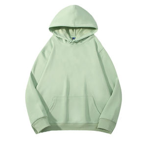 เสื้อฮู้ดดี้ซิปแบบโอเวอร์ไซส์ ผ้าฝ้าย 100% หนัก 300 กรัม สำหรับผู้ชายและผู้หญิง  ลายปักโลโก้ตามสั่ง  คอลเลคชั่นฤดูใบไม้ร่วง - Product Image 1