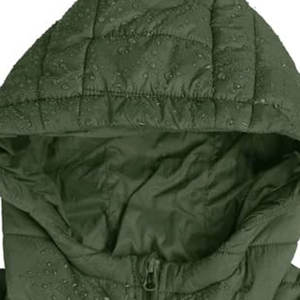 Usine fabrication hommes doudoune nouveauté à manches longues à capuche tricoté tissu fermeture éclair Logo personnalisé hiver taille XL - Product Image 3