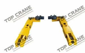 Pont roulant monorail industriel robuste avec chariot de déplacement et moteur motorisé de 3 tonnes, type L, avec engrenage de fin de course - Product Image 6
