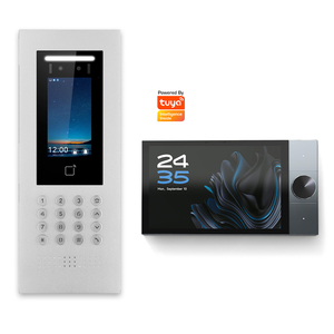 Hiwink akıllı ev çözüm Tuya akıllı WiFi Video interkom kapalı monitör ile ev güvenlik için su geçirmez telefonuna Zigbee3.0 - Product Image 1