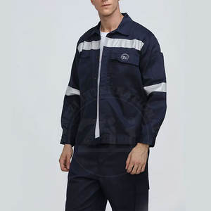 Comfortable Premium Quality Top Selling Safety Clothing Hi-Vis Reflective <b>Overall</b> Suit ANSI Class 1 <b>Waterproof</b> LED Flash Logo - Product Image 6