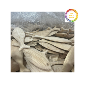 ของที่ระลึกจากปลาทำจากไม้เป็นมิตรต่อสิ่งแวดล้อมของตกแต่งร้านขายของที่ระลึกทำมือจากเวียดนาม - Product Image 1