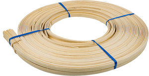 Canne en rotin ronde flexible et pliable et noyau en rotin naturel pour la fabrication de petits paniers de rangement, artisanat en fibre de rotin - Product Image 5