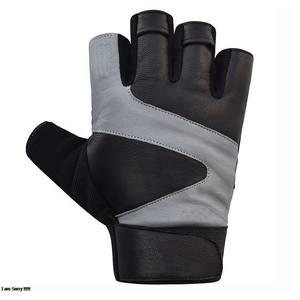 Venta al por mayor Fitness transpirable ventilado medio dedo levantamiento de pesas ejercicio deportes entrenamiento gimnasio guantes hombres - Product Image 5