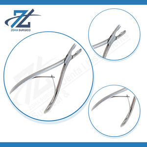 Pinza Rongeur Heanley, Mandíbulas Rectas Largas y Finas, Articulación de Tornillo, Mordida de 4 mm, 178 mm, Juego de Instrumentos Quirúrgicos de Acero Inoxidable, Certificado CE, Uso General - Product Image 4