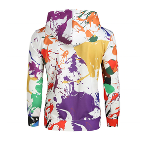 Sublimación Impreso Invierno Sudadera con capucha Caída Hombro Pullover EE. UU. Tamaño Hombres 100% Poliéster Fleece Regular Fit - Product Image 3